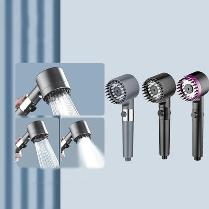 Four modes shower filter head massage showerhead replete for shower knobs bathroom accessories heads showers parts fixture home