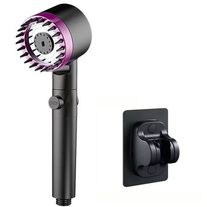 Four modes shower filter head massage showerhead replete for shower knobs bathroom accessories heads showers parts fixture home